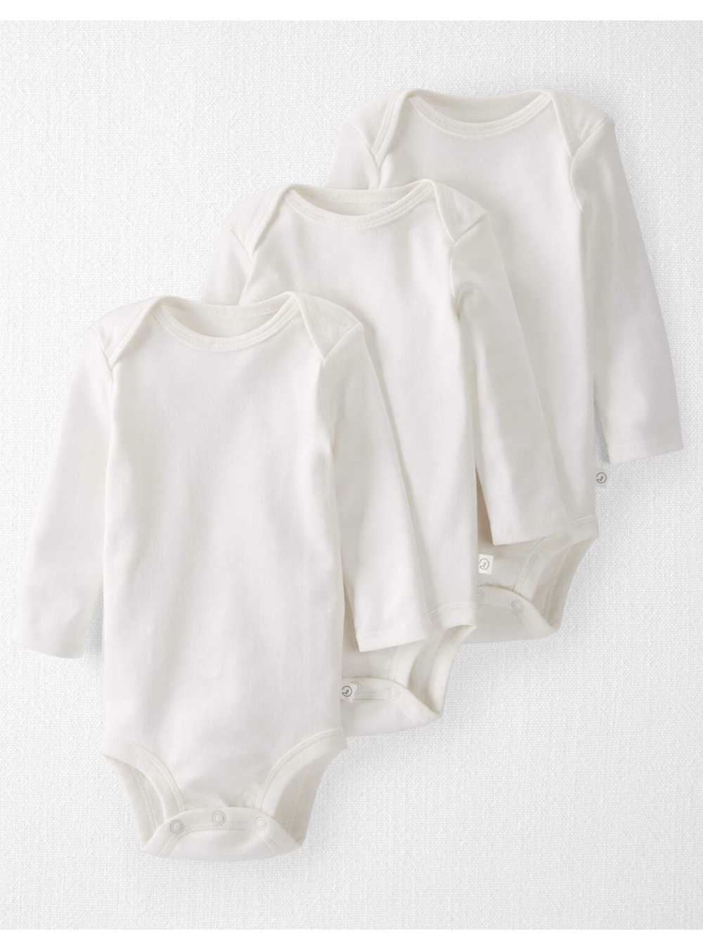 Little Planet by Carter's Organic Cotton Long Sleeve Onesies 3 pack